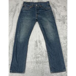 Levis 501 Jeans Adult‎ 34x34 Denim Regular Straight Button Fly* Skater